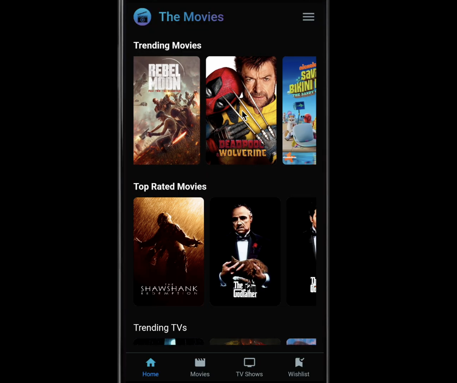 The Movies App
