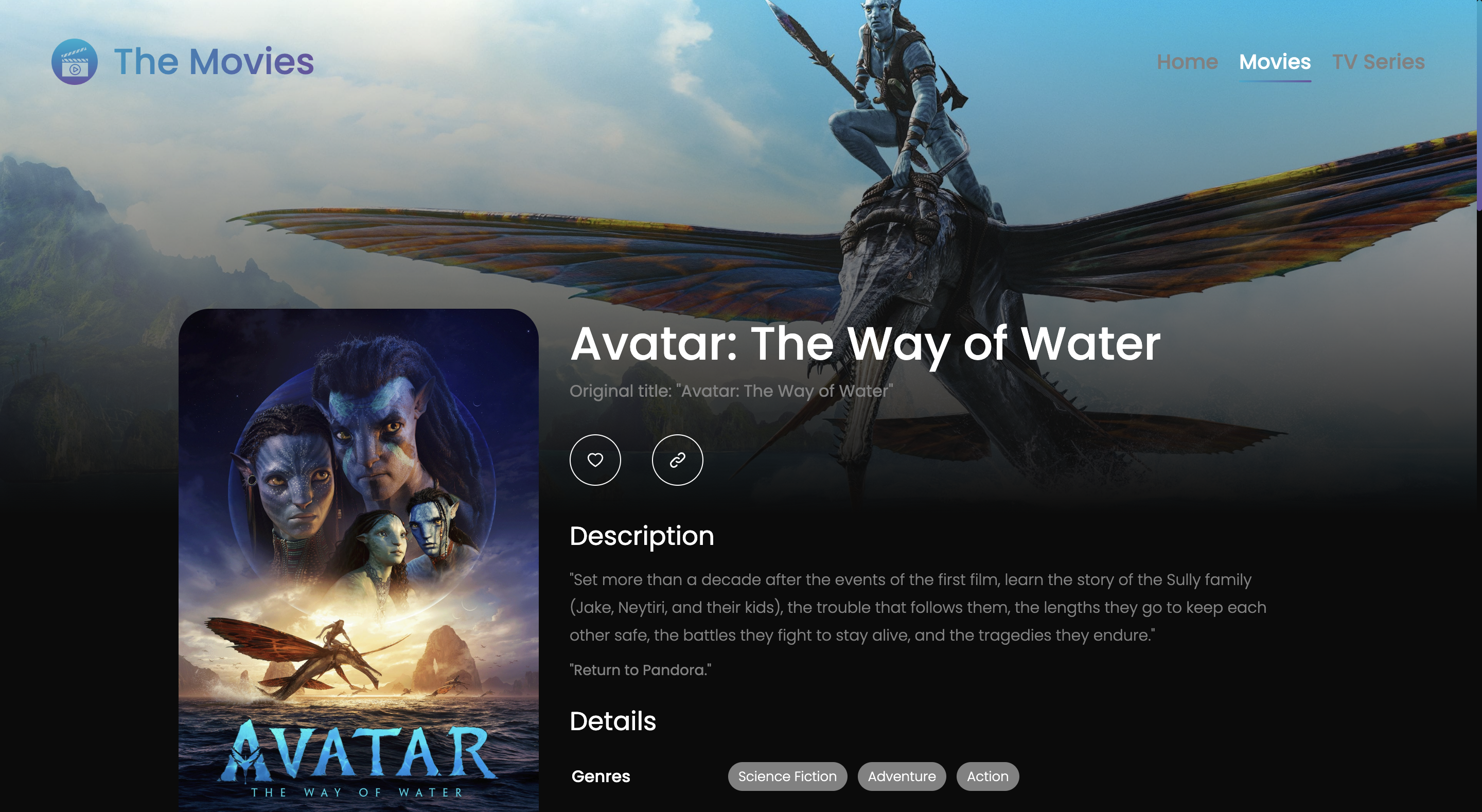 The Movies Web